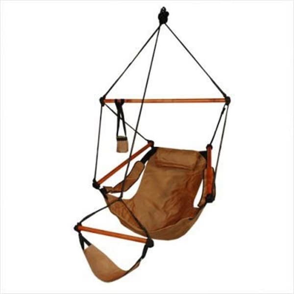 Kings Pond KingsPond 10003-KP Hammaka Hammocks Original Hanging Air Chair In Natural Tan 10003-KP - main